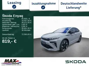 Skoda Enyaq Coupé RS Suite NAVI+MATRIXLED+PANO+AHK+HUD
