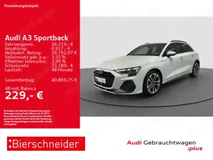 Audi A3 30 TFSI S-Line AHK LED HuD SONOS CA
