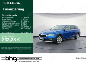 Skoda Octavia Combi 2.0 TDI DSG 4x4 Scout AHK Navi con