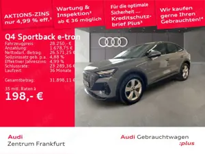 Audi Q4 e-tron Q4 Sportback 40 e-tron LED Navi DAB VC PDC Sitzh