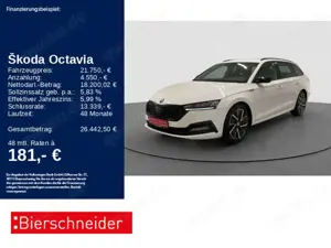 Skoda Octavia Combi 2.0 TDI DSG 4x4 Sportline LED NAVI
