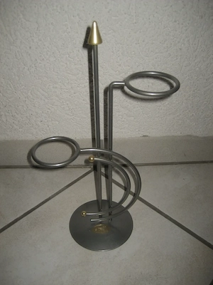 Kerzenhalter Metall-Gestell Thüringer Handwerkskunst Konrad