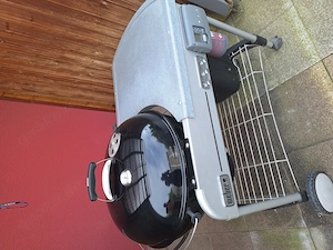 Holzkohlegrill Weber Performance Deluxe GBS 57 cm black mit Zubehör 