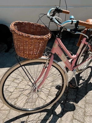 damenfahrrad rosa 