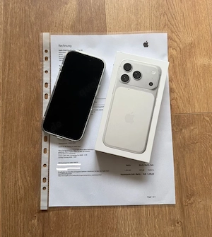 iPhone 17 Pro 256 GB mit Rechnung