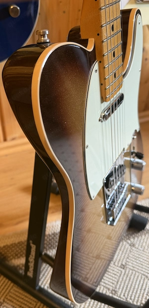 Fender American Ultra Telecaster MN Mocha Burst   absolut neuwertig inkl. Originalkoffer