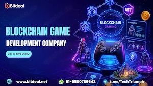 Build Immersive Play-to-Earn Worlds with Blockchain Game Development 