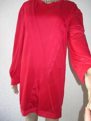 NEU Seidig Anlass Ausgeh Bodycon Strech Koffer Mini Kleid "ZARA TRAFALUC" Gr. 36- 38  S kirsch rot