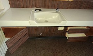 Friseurwaschbecken Vintage aus Salon