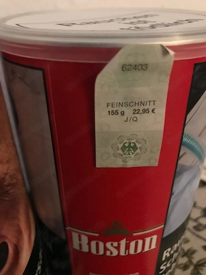 2 Dosen Boston Tabak, ungeöffnet Bild 3