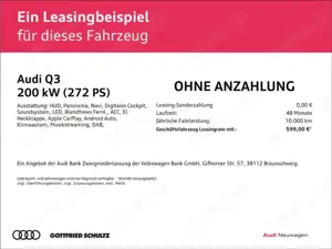 Audi Q3 SUV e-hybrid 200 kW S tronic Bild 2