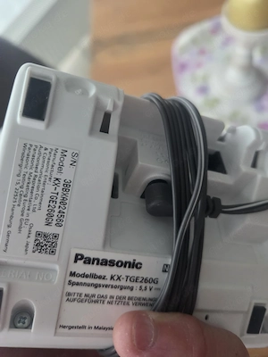 Gebrauchtes Telefon Panasonic KX-TGE260 G abzugeben