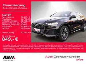Audi Q8 45 TDI quattro S line NAVI LED HUD AHK RFK VC