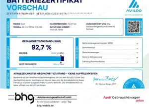 Audi A6 55 TFSIe quattro S-tronic sport