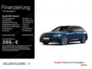 Audi A6 55 TFSIe S line 62km/WLTP*BO*Pano*HuD*