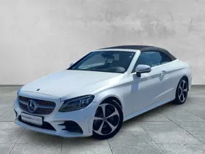 Mercedes-Benz C 200 CABRIO AMG LINE LED+AHK+BURMESTER+NAVI+SHZ