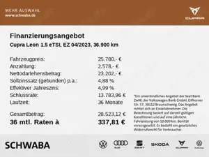 CUPRA Leon 1.5 eTSI DSG Bild 4