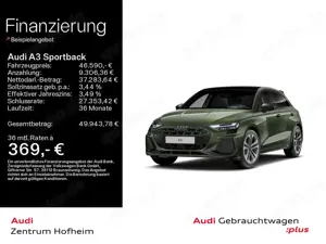 Audi A3 45 TFSIe S line S tro*Sonos*HUD*Pan