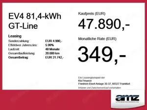 Kia EV4 81,4-kWh GT-Line *Head-Up-Display*360°Kamera Bild 4