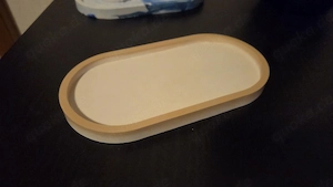 Tablet weiß hellbraun Beige