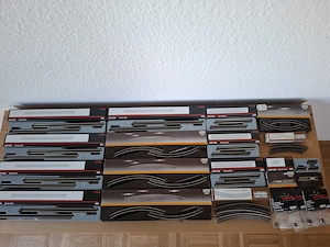 Märklin mini-club Spur Z - Riesiges Schienenkonvolut 150 Stück OVP - TOP