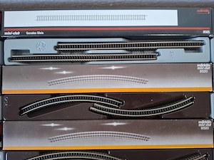 Märklin mini-club Spur Z - Riesiges Schienenkonvolut 150 Stück OVP - TOP