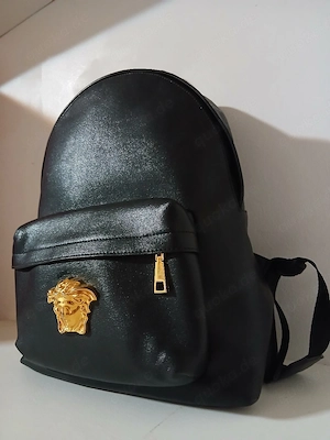 Orginal Versace Rucksack aus Kalbsleder in schwarz   Top Zustand