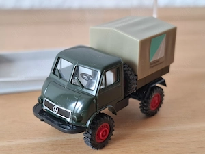 Spur H0 - Brekina Unimog "Deutsches Strassenmuseum" OVP