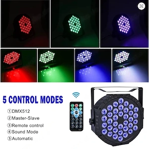 36 LED Voll Farbe Flacher Par Beleuchtung Effekt RGB 3IN1 DMX 512 Karaoke PA DJ Schausteller Bühne