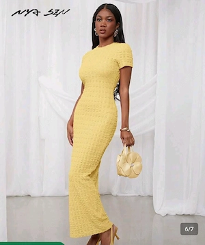 Gelbes sommerkleid neu ungetragen Größe S