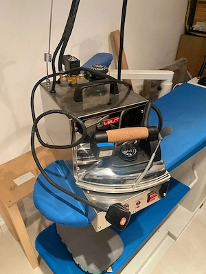 Ironing System 5-litre capacity stainless steel Boiler, Iron &Vacuum Board Table