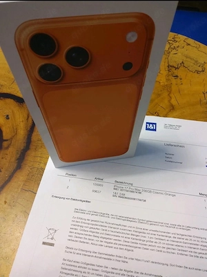 verkaufe iPhone 17pro max 