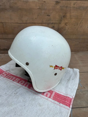 DDR Helm Halbschale Eierschale Perfekt Simson MZ AWO EMW