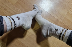 Socken intensiv getragen  Bild 3
