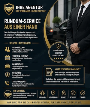 Exklusive Agentur für Begleit- und Servicedienstleistungen
