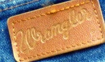 Wrangler Jeans Schilder