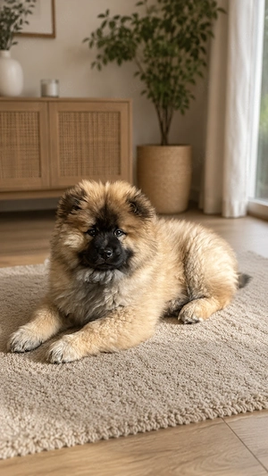 Chow Chow Welpe - 13 Wochen alt - reinrassig 