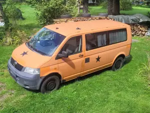 Volkswagen T5 Allrad Syncro höhergelegt entrostet grundiert lang