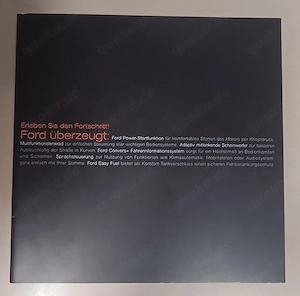 Broschüre bzw. Prospekt FORD Erleben Sie den Fortschritt - 08-2008