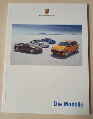 Broschüre bzw. Prospekt PORSCHE - Die Modelle 09-2007