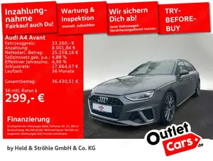 Audi A4 S line 40 TDI S tronic LED NAV+ SHZ 19"