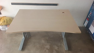 Bürotisch für 120cm x 80cm, ohne Platte