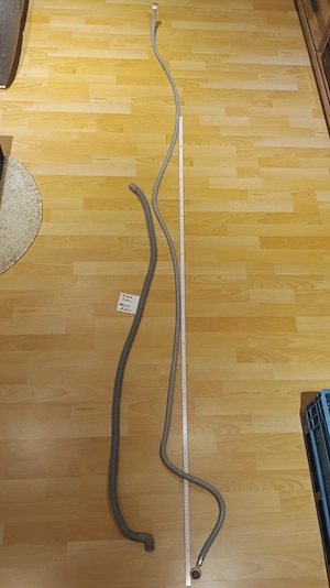 Spülmaschinen-Set - Zulauf- & Ablaufschlauch (2,9m + 1,6m), VB