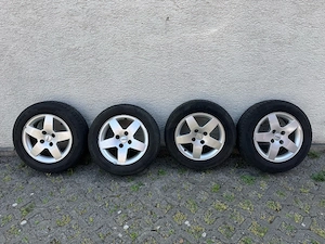 4x Alufelgen mit Sommerreifen   185 65 R15