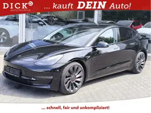 Tesla Model 3 PERFORM AWD PANO+NAVI+STDHZ+LED+SHZ+KAM+