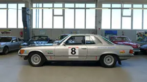 Mercedes-Benz SLC 450 5.0, umfangreich im Rallye Trim restauriert.