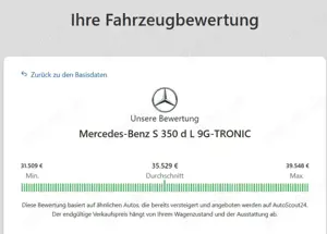 Mercedes-Benz S 350 S 350 d L 9G-TRONIC mit Garantie Bild 2
