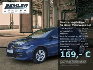 Volkswagen Golf VIII 1.5 eTSI DSG Life 2,49% NAVI LED ACC