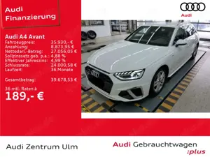 Audi A4 S-Line 40 TFSI qu AHK MATRIX KEYL. STHZ