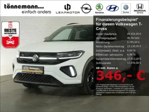 Volkswagen T-Cross R-LINE TSI DSG+AHK+NAVI+MATRIX LED+RÜCKFAHRKAMERA+